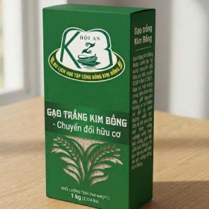 Gạo trắng Kim Bồng (Gạo chuyển đổi hữu cơ)